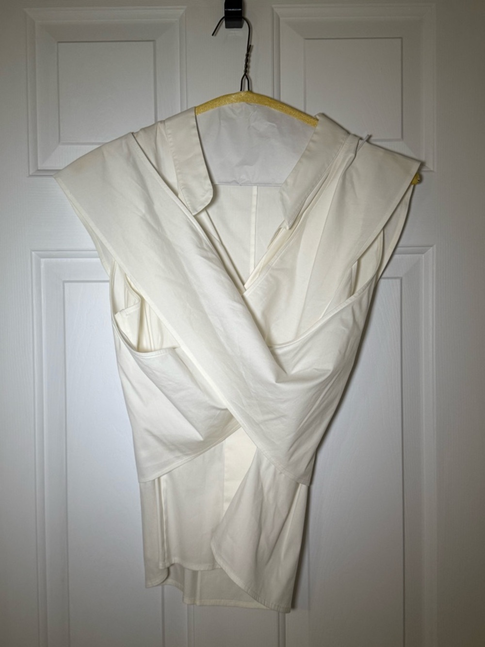 Women's double tie dress top
